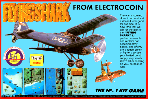 Flying Shark (World) Game Cover